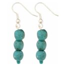 Ohrringe PEARLS teal