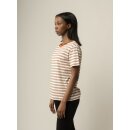 KHIRA thin stripes - rust