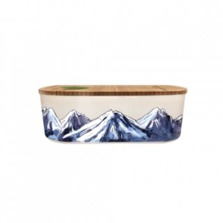 Bioloco plant lunchbox oval - mountains