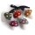 Fliegenpilze mini farbig, 5er Set, 4 cm