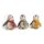 Baby Pinguin farbig, 3er Set, 5,5 cm