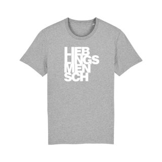 Lieblingsmensch - T-Shirt Herren  XL Heather Grey