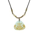 Kette botanisches Muster gerundet turkis-gold, Fliese