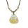 Kette botanisches Muster gerundet turkis-gold, Fliese