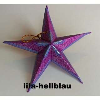 Dekostern lila-hellblau