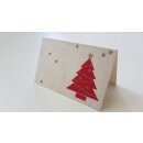 Tischkärtchen  mit Tannenbaum (10Stk.)