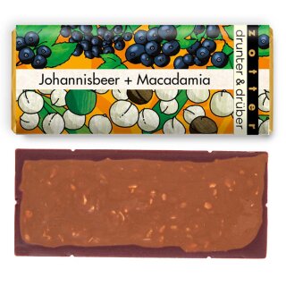 drunter & drüber - Johannisbeer + Macadamia