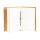 Notizbuch S PALMZWEIG Wickelband, Recyclingleder