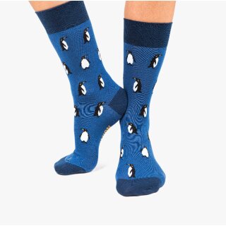 Socken Penguins blau 41-46