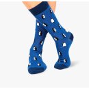 Socken Penguins blau 41-46