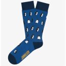 Socken Penguins blau 36-40
