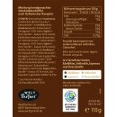 Tartufi Quartett, handgemachte Schokoladentrüffel, einzeln verpackt, 4 Sorten (Edelbitter, Stracciatella, Espresso, Vollmilch) à 2 Stück, 110g