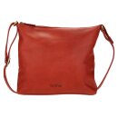 Handtasche Vintage-SOMA rot, Rindsleder