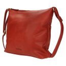 Handtasche Vintage-SOMA rot, Rindsleder