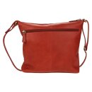 Handtasche Vintage-SOMA rot, Rindsleder