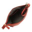 Handtasche Vintage-SOMA rot, Rindsleder