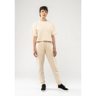 French Terry Cropped T-Shirt DEEPALI