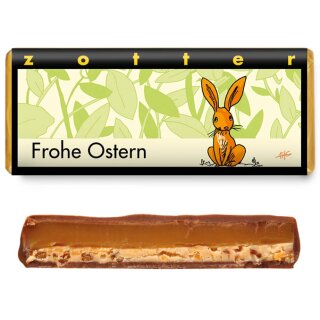 "Frohe Ostern" - Butterkaramell