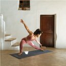 Yogamatte Studio marine blue Jute