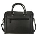 Handtasche Vintage-SARAH schwarz, Rindsleder