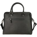 Handtasche Vintage-SARAH schwarz, Rindsleder