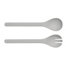 Bioloco plant Salatbesteck - grey