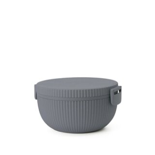 Bioloco plant deluxe bowl - dark grey