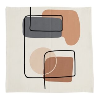 Baumwollservietten 2er Set - abstract shapes