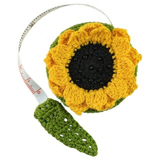 Maßband SONNENBLUME gehäkelt