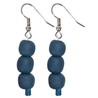 Ohrringe PEARLS stone-blue