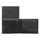 Borse Vintage-PAUL 12x9,5cm RFID secure schwarz, Rindsleder