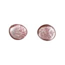 Ohrstecker mini rose, Capiz