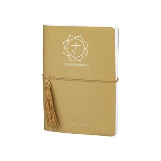 Notizbuch Chakra 18x13cm SOLAR PLEXUS, Recyclingpapier