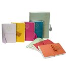 Notizbuch Chakra 18x13cm THROAT, Recyclingpapier
