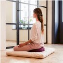 Yoga Kissen Halbmond Shanti Antrazit
