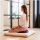 Yoga Kissen Halbmond Shanti Antrazit