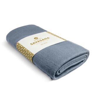 Yogadecke "Savasana" kornblumen blau