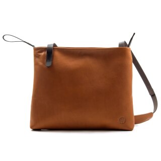 CHAZA Shoulderbag medium cognac