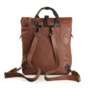 Backpack/Mesengerbag medium cognac