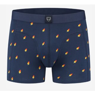 Boxer Brief  Blue Rockets 