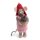 Maus Girl, grau mit Eichel, 15 cm