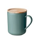Bioloco plant deluxe cup with lid - dark sage