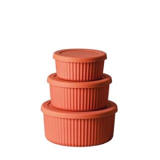 Bioloco plant deluxe storage set / terracotta