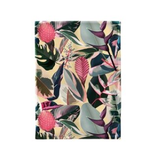 Organic kitchen towel - Tropical Escape