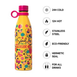 Hot&Cold Vacuum Bottle Schmetterling 800ml
