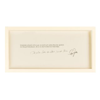 Schachtel Zotter 05 elfenbein (+ Hülle)