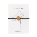 Schmuck Postkarte SW Mohnblume