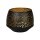 Windlicht FIRESTARS schwarz-gold, Eisenblech