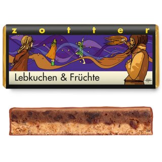 Lebkuchen + Früchte