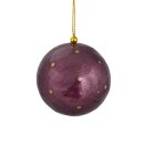 Weihnachtskugel 6cm  Capiz